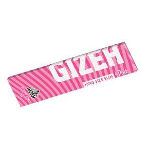 GIZEH Pink King Size Slim Blättchen FilterTips