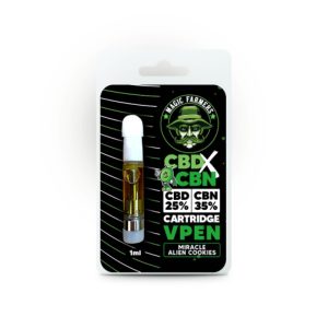 CBD + CBN Kartusche Miracle Alien Cookies – Magic Farmers