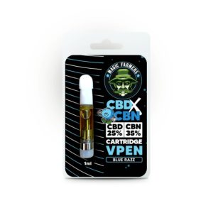 CBD + CBN Kartusche Blue Razz – Magic Farmers