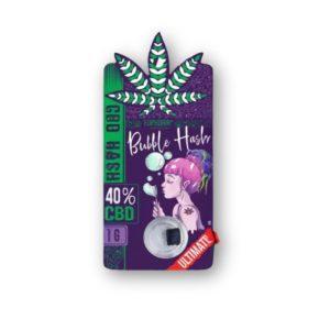 CBD Hash Bubble 40% dunkelbrau