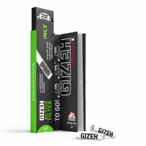 GIZEH Black KS Slim Aktivfilter Kombi Pack