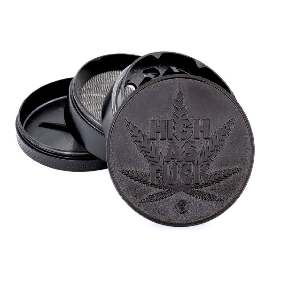 FIRE-FLOW Metal Grinder Black 60mm 4-teilig
