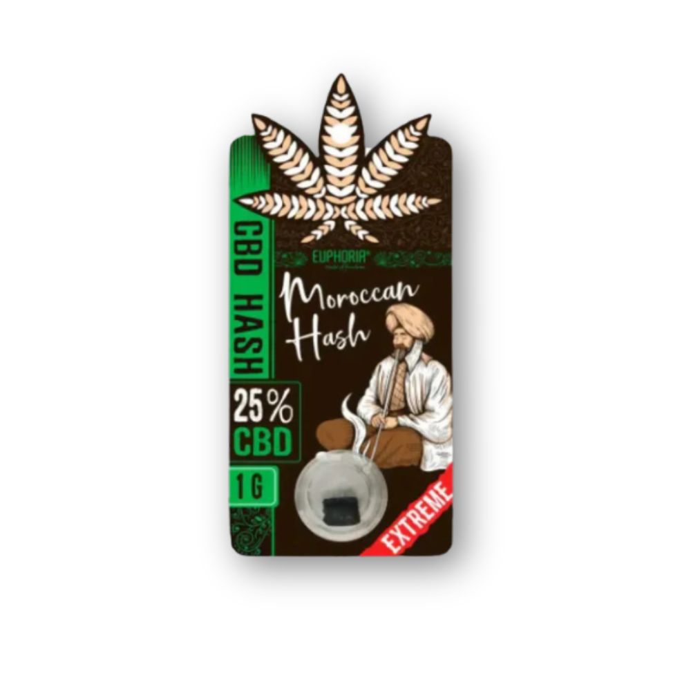 Moroccan CBD Hasch – 25% CBD | 1g
