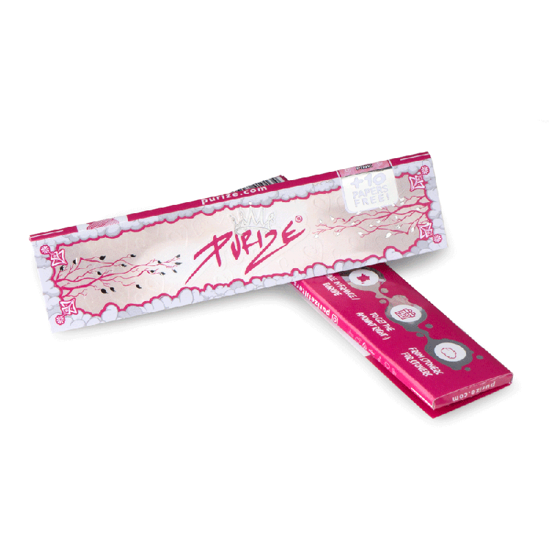 PURIZE® King Size Slim Papers Pink