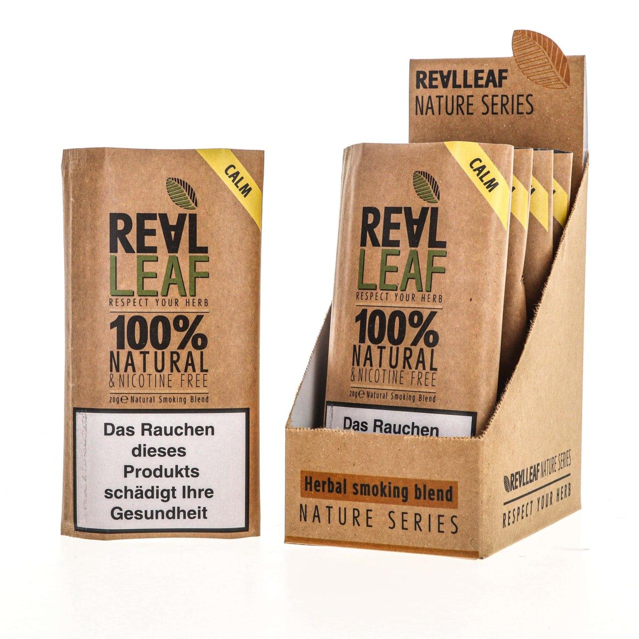 Real Leaf Calm nikotinfreier Tabakersatz 20g
