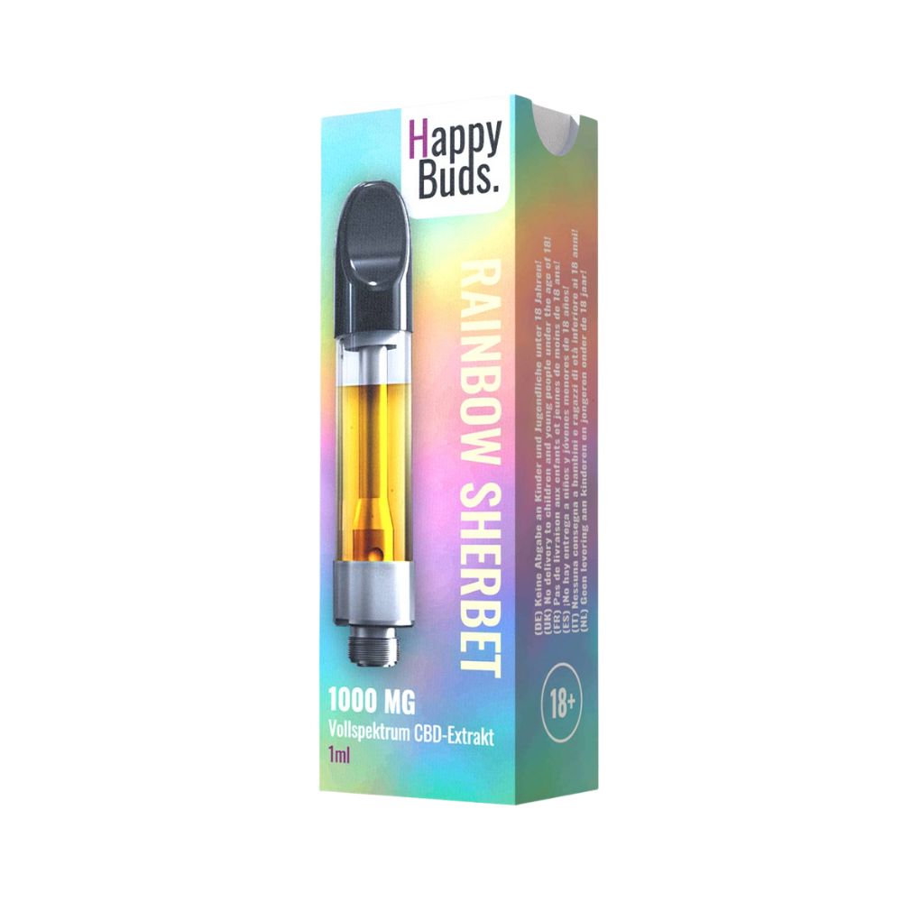 Rainbow Sherbet CBD Kartusche – Happy Buds