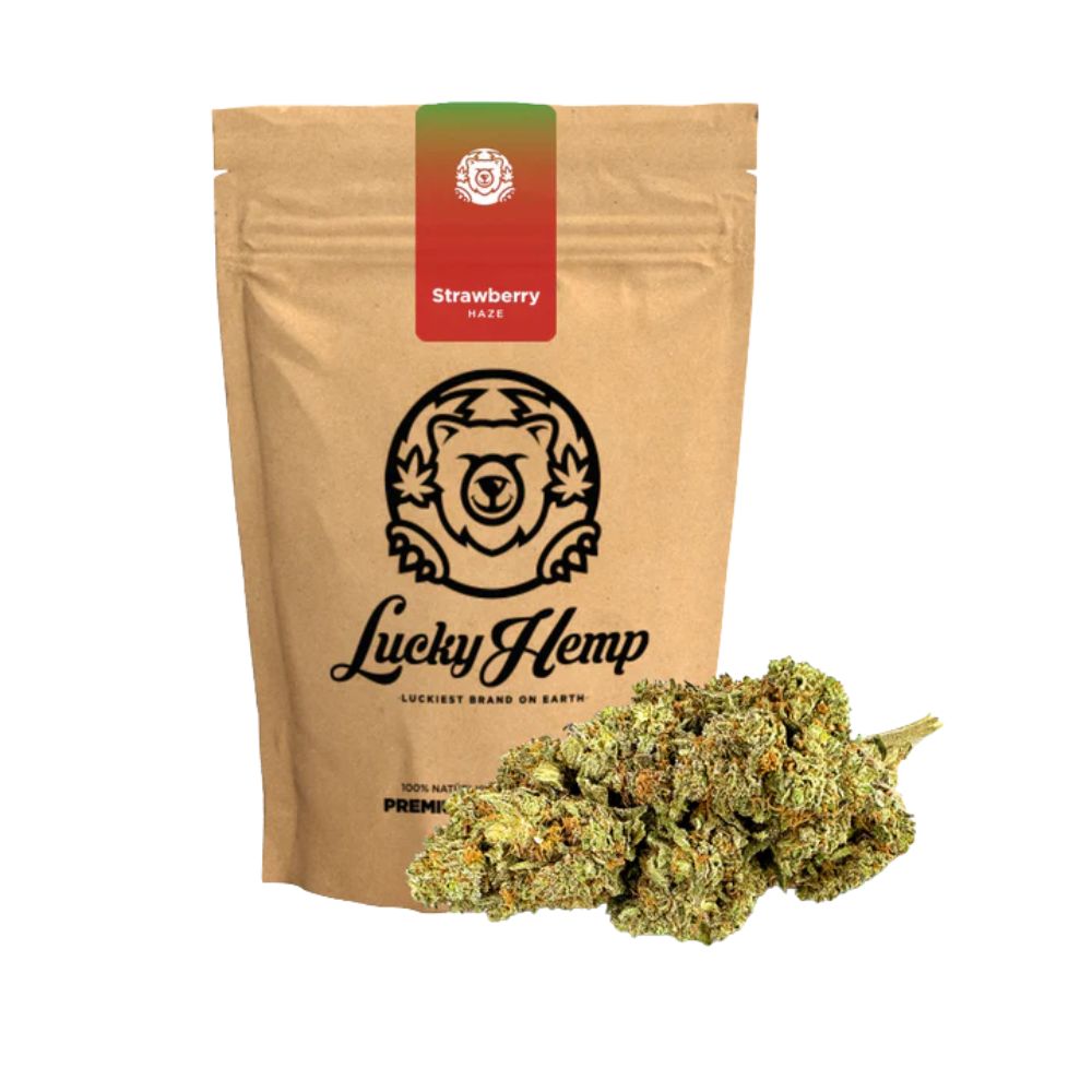 Strawberry Haze CBD Blüten – 10% CBD | Sonderposten