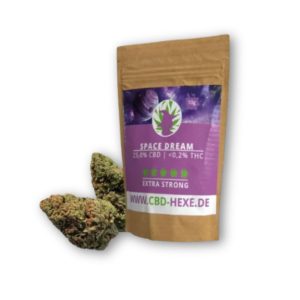 Space Dream CBD Blüten – 25% CBD + 5% CBG | Integra Boost