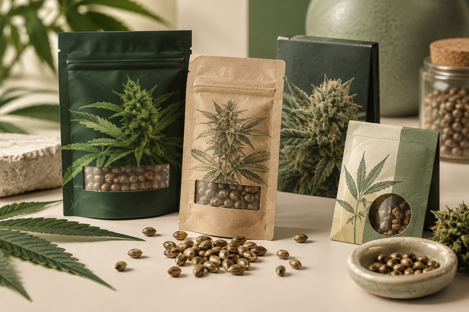 Cannabis Samen als unterschiedlich deklarierte Produktgruppe
