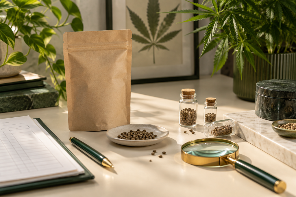 Produktangaben bei Cannabis Samen vergleichen