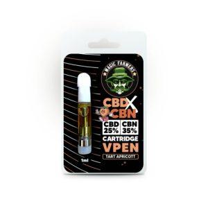 Tart Apricot CBD CBN Kartusche 25% CBD 35% CBN