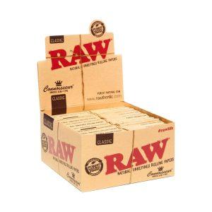 RAW Connoisseur King Size Slim Papers mit Tips