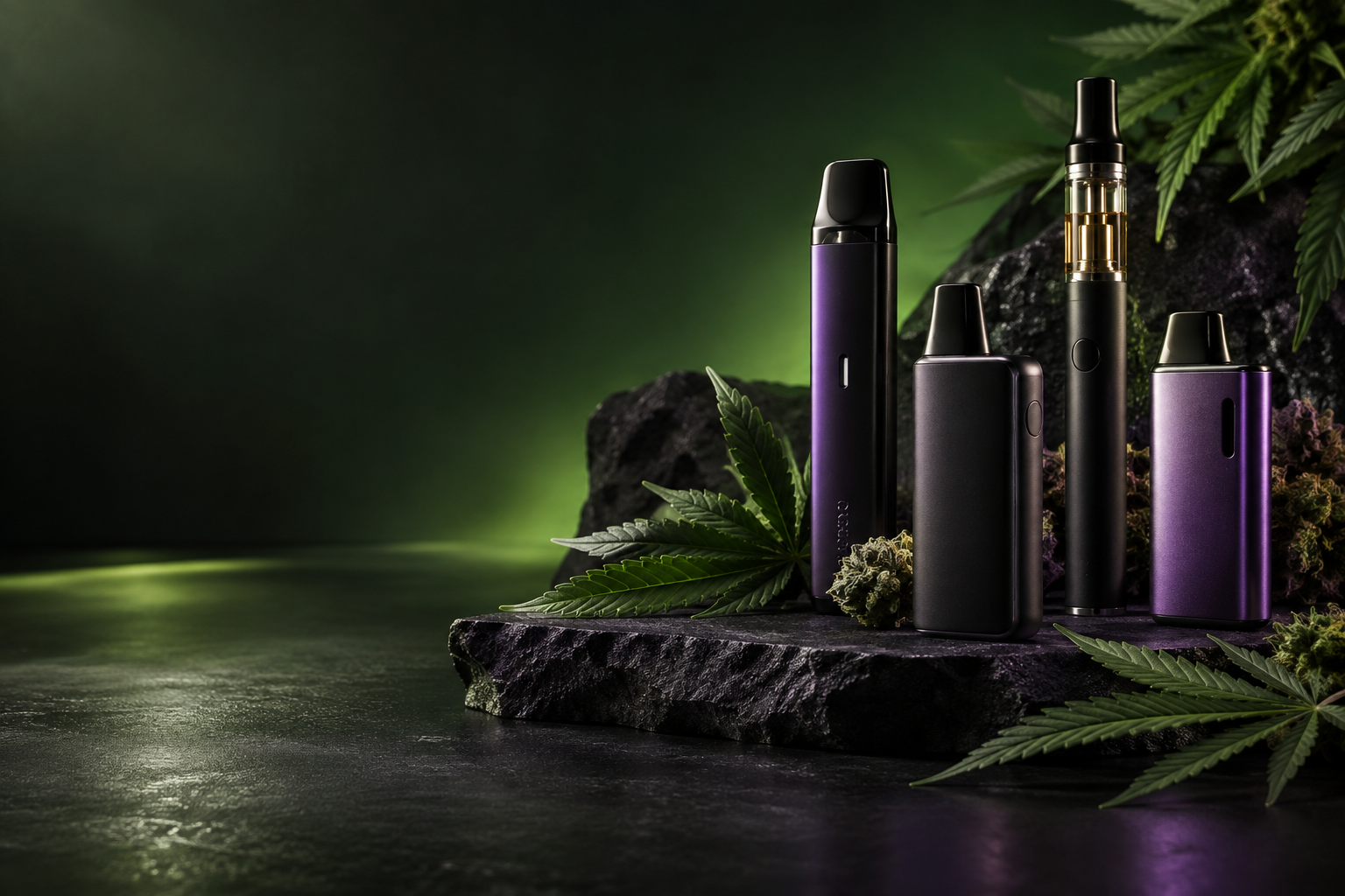 TAC Vapes in hochwertiger Studioinszenierung