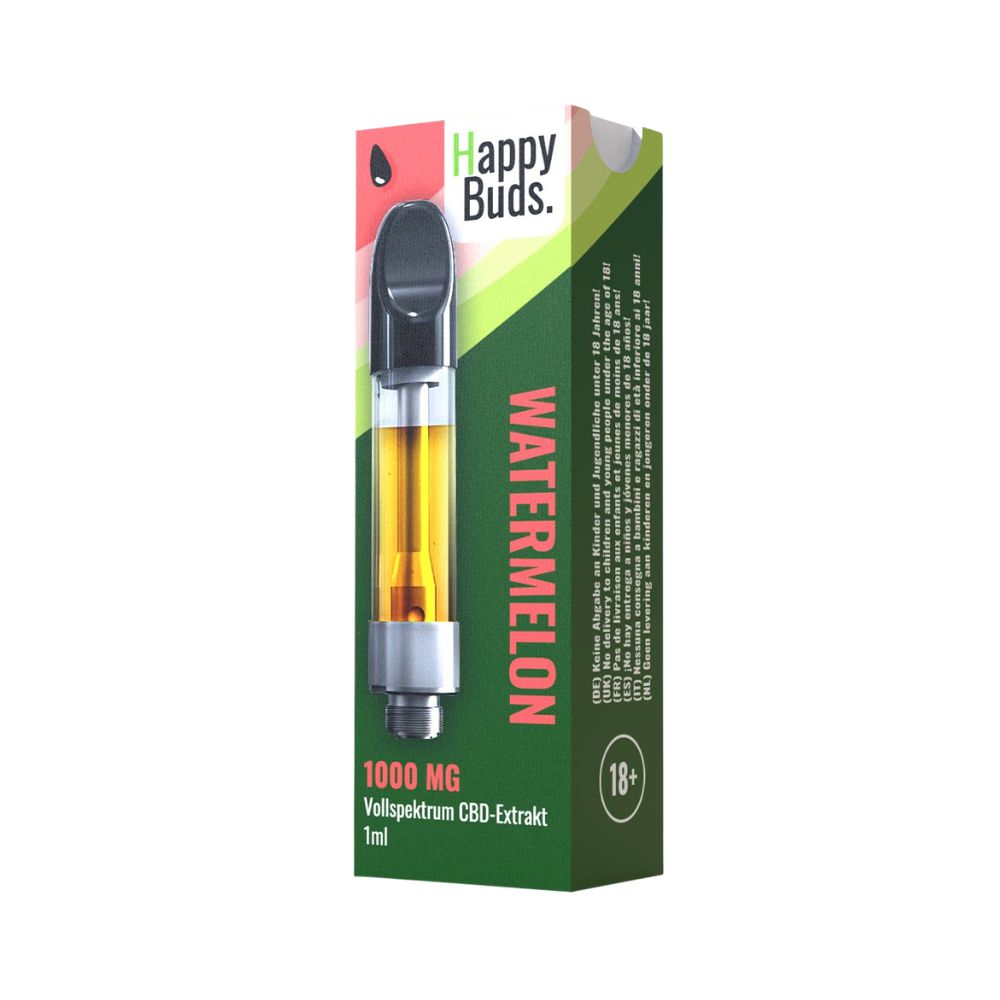 Watermelon CBD Kartusche – Happy Buds