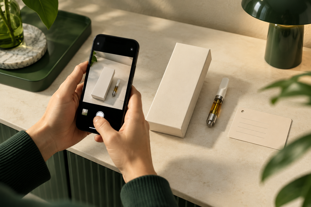 Produktidentität einer CBD-Vape durch Verpackung und Dokumentation sichern